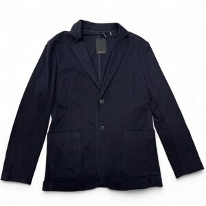 Bugatchi Sport Coat Blazer Jacket‎ Blue Cotton Blend Mens Medium NWT